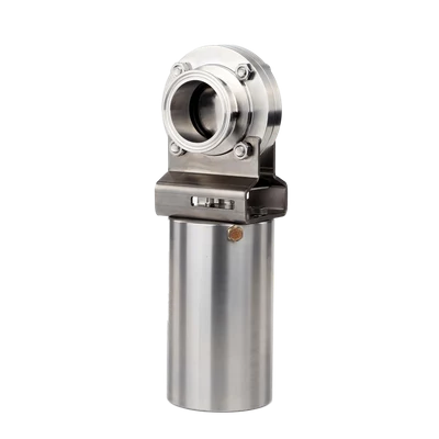 Sanitary Welding Pneumatic Butterfly Valve
