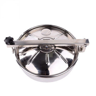 Sanitary Stainless Steel Round Non Pressure Manhole Cover