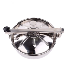 Sanitary Stainless Steel Round Non Pressure Manhole Cover