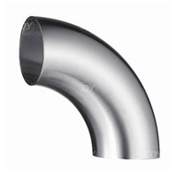 Sanitary Stainless Steel 90 Degree Short Bend