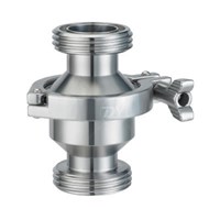 Stainless Steel Union Thread Sanitary Check Valve