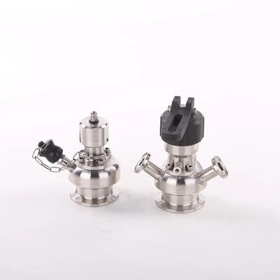 Stainless Steel Hygienic Pneumatic Aseptic Sampling Cock Valve
