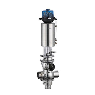 Sanitary Stainless Steel Double Seat Mixproof Valve