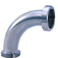 Sanitary SS Union thread Bend Pipe Fittings