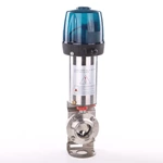 Sanitary Pneumatic C-Top Tri-Clamped Butterfly Valve