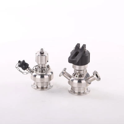 Stainless Steel Hygienic Pneumatic Aseptic Sampling Cock Valve