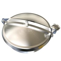 Sanitary Stainless Steel Round Non Pressure Manhole Cover