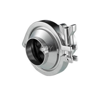 Sanitary Stainless Steel Middle-clamp Welded Check Valve