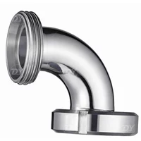 Sanitary Stainless Steel 90 Degree Short Elbow