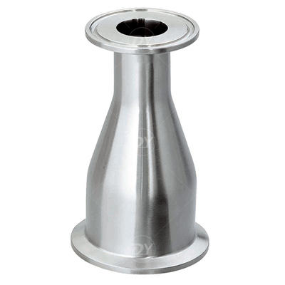 Sanitary Stainless Steel Concentric Reducer with Clamped Ends