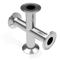 Sanitary Hygienic Stainless Steel Tri Clamp Cross