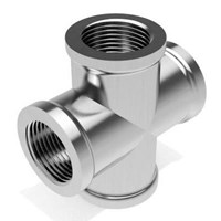 Sanitary Stainless Steel Thread Cross