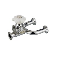 Sanitary U type Manual Diaphragm Valve Stainless Steel Material