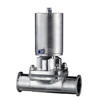 Sanitary Air operated Clamp Diaphragm Valve