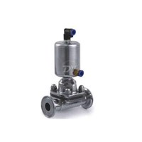 Sanitary Stainless Steel Pneumatic Actuated Diaphragm Valve