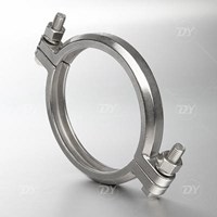 Sanitary High Pressure Double Bolts Clamp
