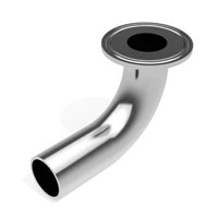 Stainless Steel Pipe fitting Welding Welded- Triclamp Elbow