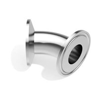 Sanitary Stainless Steel 45 Degree Triclamp Elbow