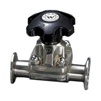 Stainless Steel Sanitary Clamp Manual Diaphragm Valve