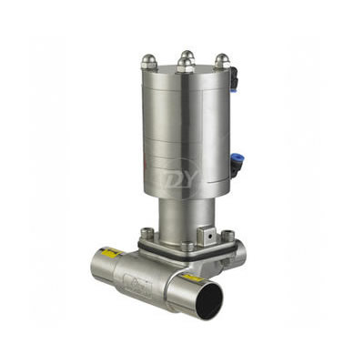 Sanitary Stainless Steel Diaphragm Valve with Pneumatic actutaor