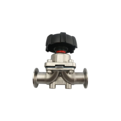 Stainless Steel Sanitary Clamp Manual Diaphragm Valve