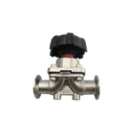 Stainless Steel Sanitary Clamp Manual Diaphragm Valve