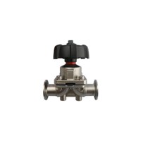 Stainless Steel Sanitary Clamp Manual Diaphragm Valve