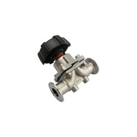 Stainless Steel Sanitary Clamp Manual Diaphragm Valve