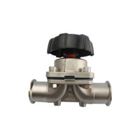 Sanitary SS Manual Food Grade Diaphragm Valve