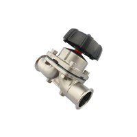 Sanitary SS Manual Food Grade Diaphragm Valve