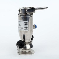 Sanitary Food Processing Clamped Sample Sampling Cock Valve