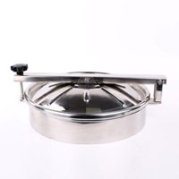 Sanitary Stainless Steel Round Non Pressure Manhole Cover