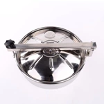 Sanitary Stainless Steel Round Non Pressure Manhole Cover