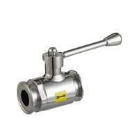 Sanitary Stainless Steel 2 Piece Manual Ball Valve