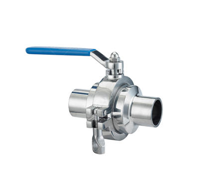 Stainless Steel Sanitary Non Retention Ball Valve