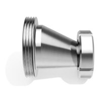 Sanitary Stainless Steel Eccentric Thread Female Male Reducer