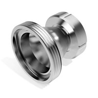 Sanitary Stainless Steel Concentric Thread Female Male Reducer