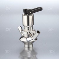 Sanitary Food Processing aseptic sample cock Valve