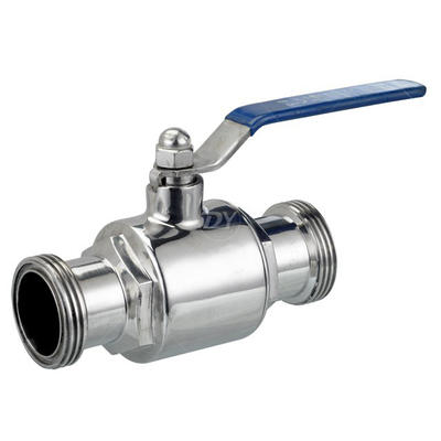 Sanitary Stainless Steel Male Threaded Ball Valve